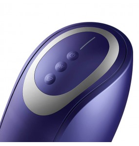 USA SVAKOM - ZEMALIA Vibration Sucking Masturbator (Chargeable - Blue)